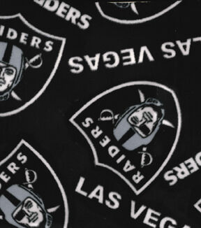 Fabric Traditions Las Vegas Raiders NFL Faded Fleece Fabric