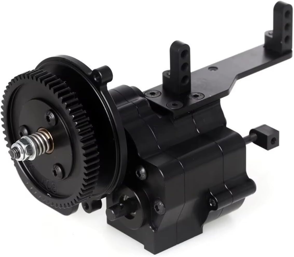 RC car Components Compatible with Axial for Wraith 1/10 RC Crawler Car Upgrade Parts Aluminum Alloy Transmission Complete Gearbox