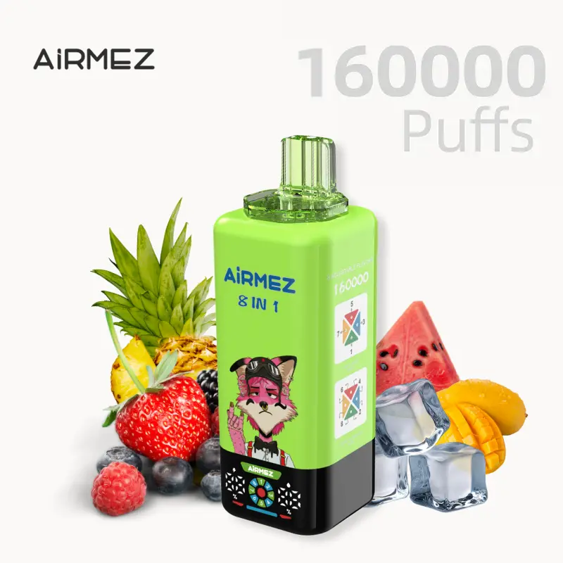 🔥AIRMEZ FOX 160K 8 in 1 (10pcs) - MYEU VAPES