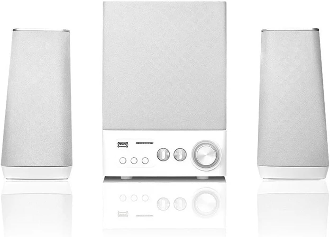 JSEIAJB Multimedia Active Subwoofer Stereo Home Laptop HiFi Speaker Desktop Speaker