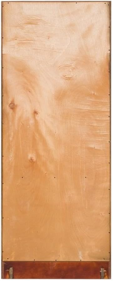 Pemberly Row Traditional Wood Executive Open Bookcase in Cognac