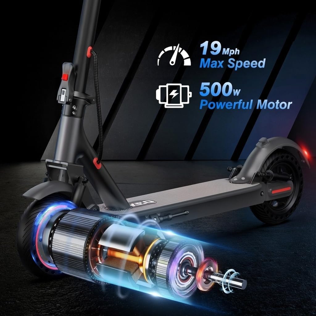 KEQ Electric Scooter Adults with Dual Suspension 10