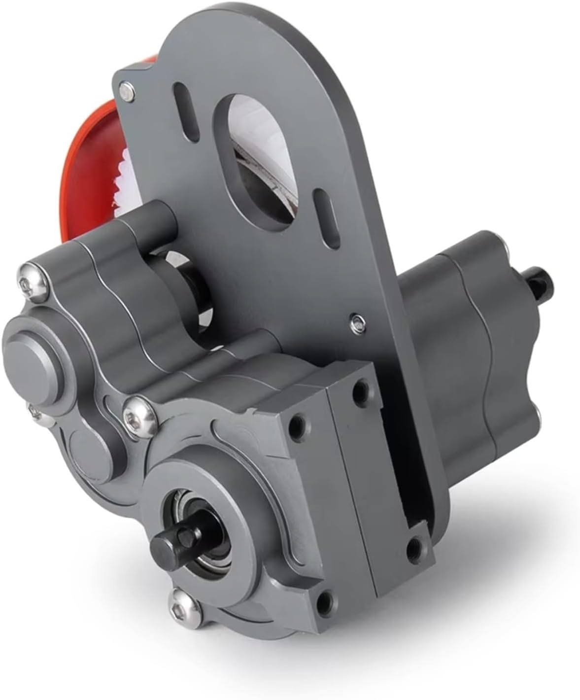 Compatible with Axial for SCX10 for TFL 1/10 RC Crawler Car Upgrade Parts Accessories Metal Reverse Transmission Case Gearbox RC Car Accessories