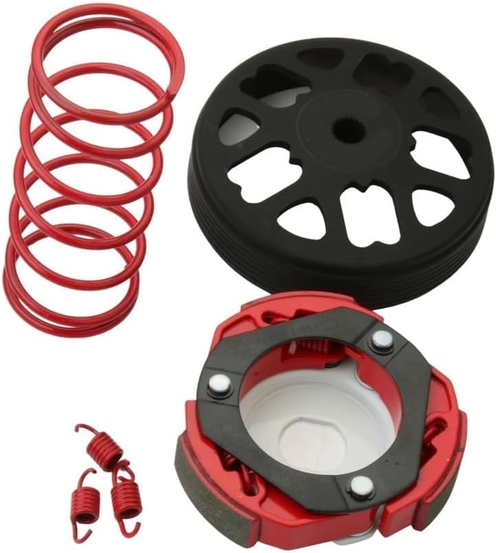 Fit for GY6 125cc 150cc Racing Clutch Kit & Bell & Torsion Spring for Baotian BT125T 152QMI 157QMJ 4T Engine