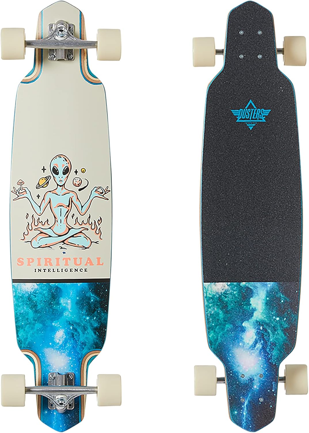 Dusters Zen Longboard Complete Sz 38in Teal