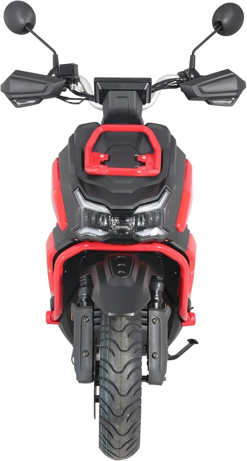 HHH Tank 200 King Kong Scooter New Limited Edition–EFI Fuel Injected with Digital LCD Speedometer Street Moped California Approved