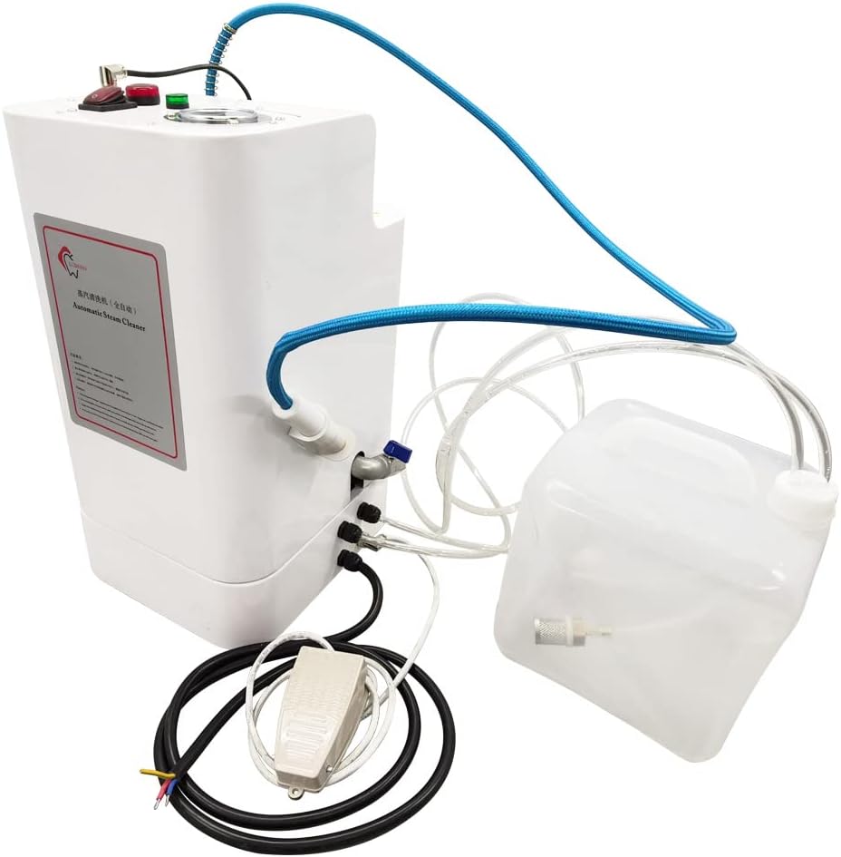 HayWHNKN Jewelry Steam Cleaner High Pressure Automatic Cleaning Machine Automatic Gold Steam Cleaner Steam Jewelry Cleaner Steam Cleaning Equipment 220V