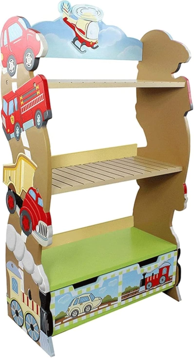 ABGRC Bookcase Bookshelf Multifunctional Bookcase Storage Function Home Floor Standing Storage Shelf Shelving Unit Stable Without Shaking Stable