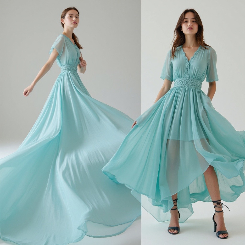 The Zoe Dress // Lagoon