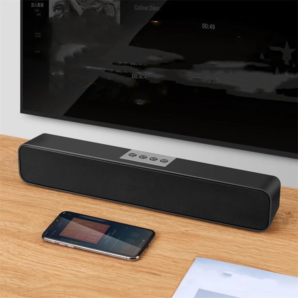 Computer TV Desktop Long Multimedia Radio Card Sound Master Speaker Notebook