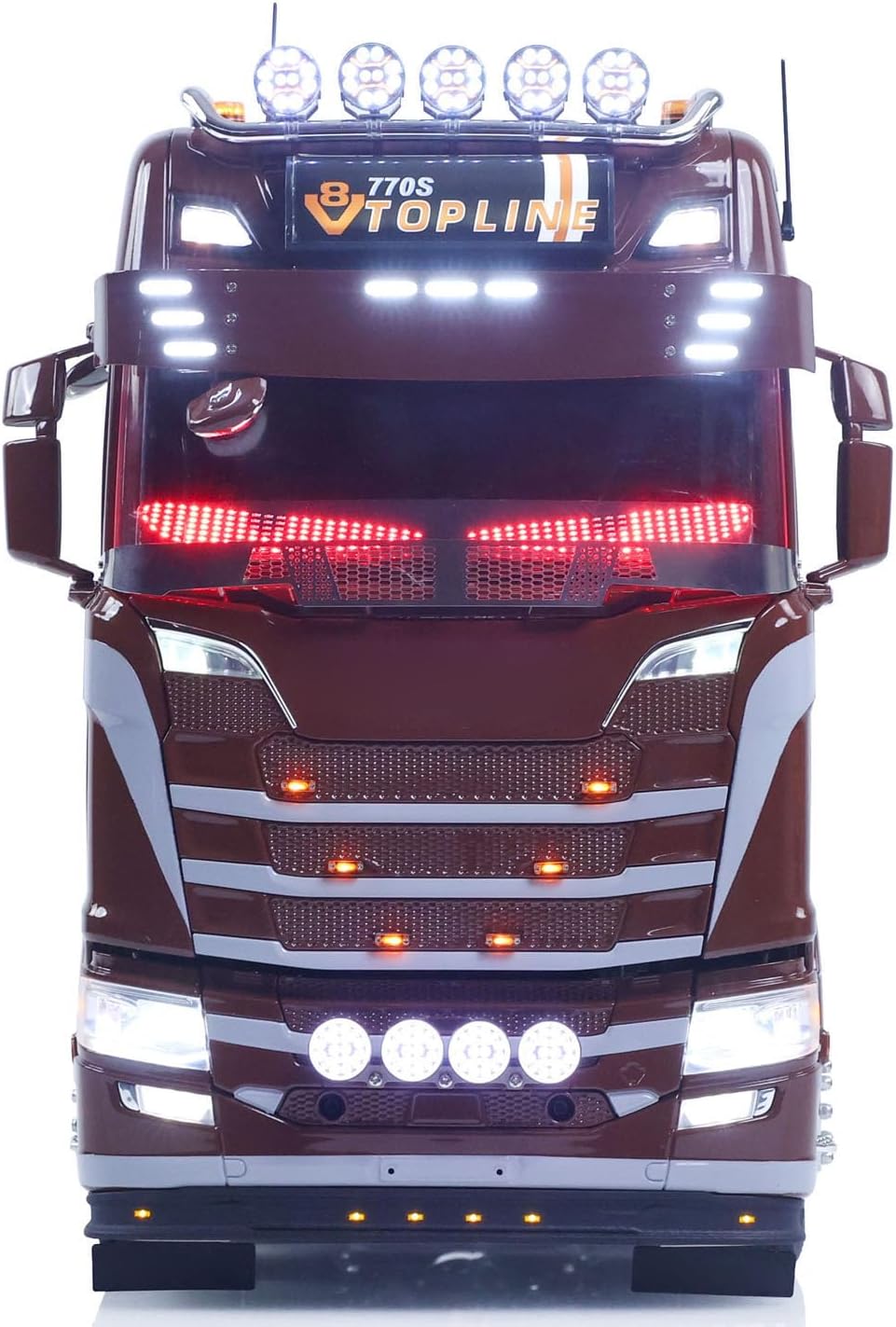 TOUCAN RC HOBBY 1/14 Remote Control Tractor Truck Modified 770S 3Speed 6x2 Metal Chassis Axle Lock RC Lorry Vehicle Flysky ST8 Radio RTR Model