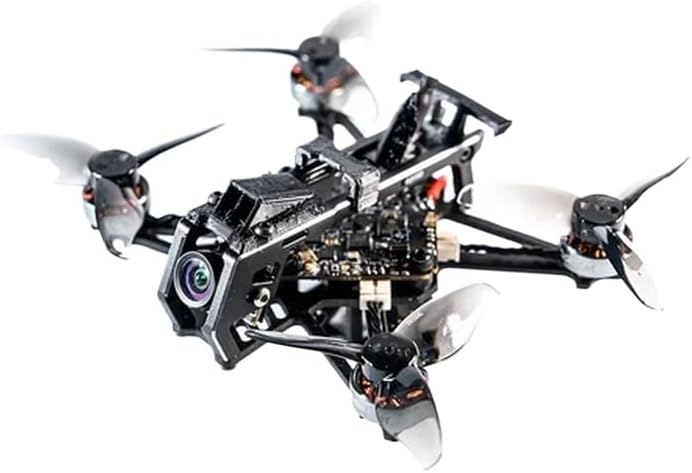 Draknight 2 Inch Toothpick Drone Compatible with Caddx Ant F411 15A 1003 1000KV Dshot150 300 600 Compatible with RC Quadcopter Freestyle Drone(TBS Nano RX)