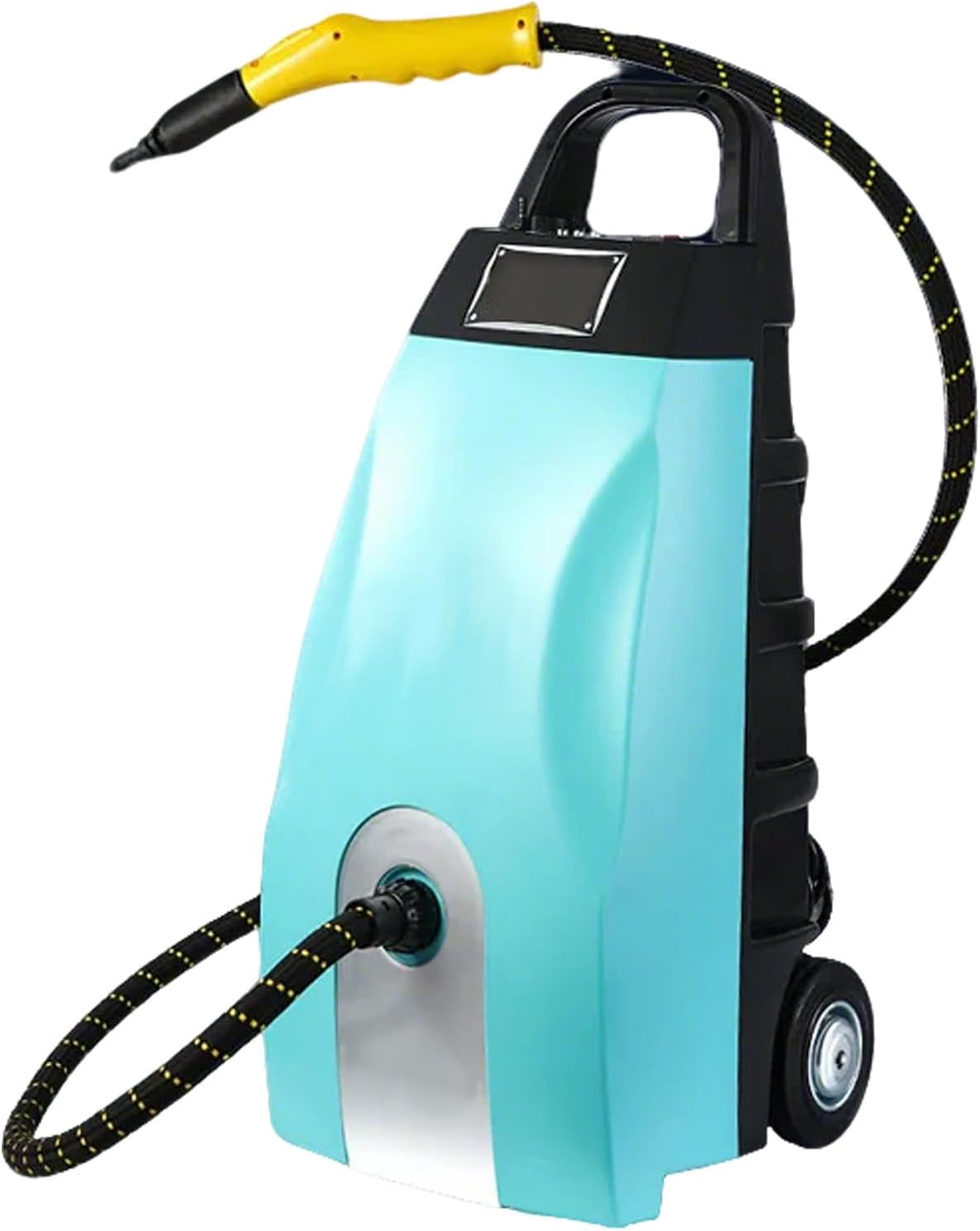QIUNAOZI Home Steam Cleaner, 2500w/3000w Steam Cleaner, with Continuous Steam, 110℃ High-Purity Blue Steam, Triple Safety Protection, Suitable for Cleaning Cars/Grease/Tile Grout, Etc Blue