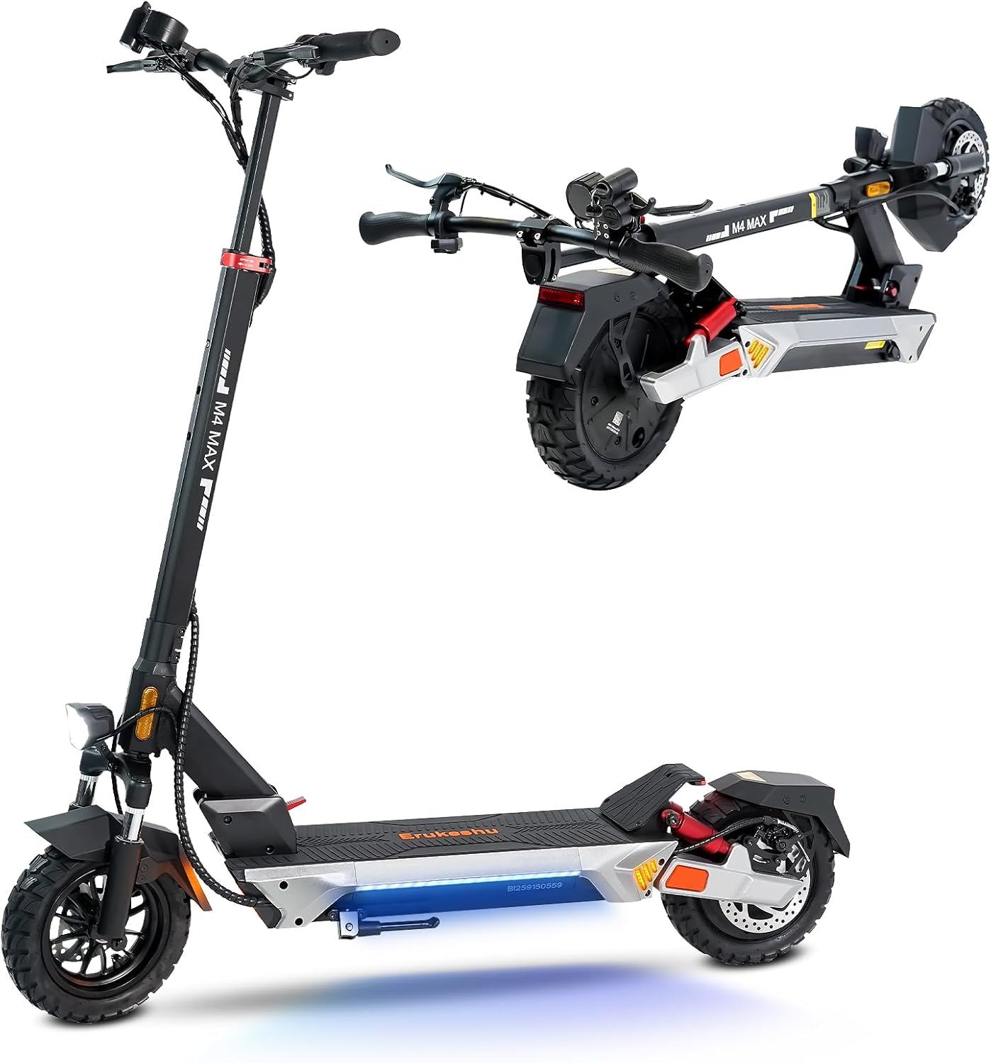 Electric Scooter Adults 1600/2000W Motor 50 Miles Long Range & 30/35 MPH Top Speed 10
