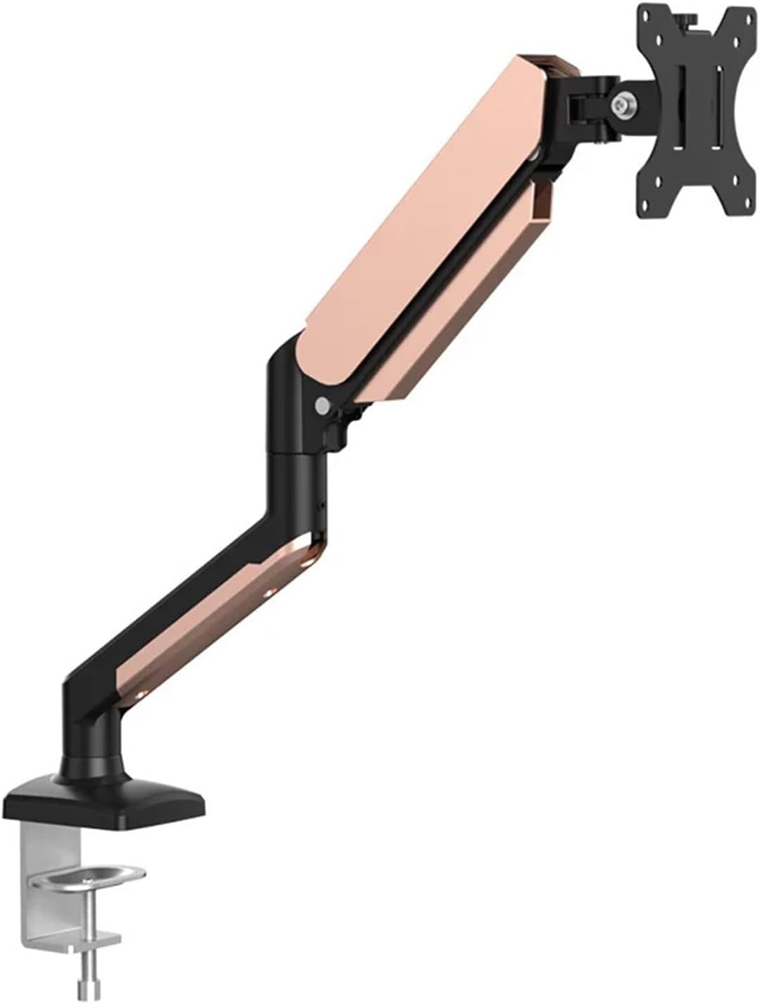 Desktop Monitor Arm Stand 17-35 Inch Full Motion Gas Spring Stand(M1B Black yellow)