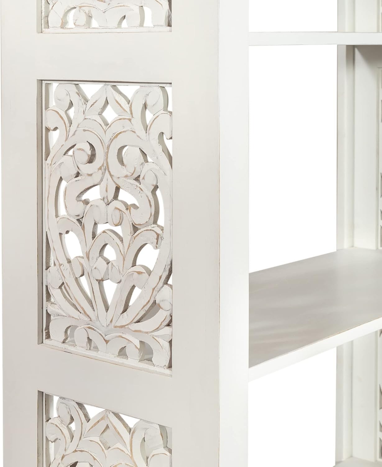 Liberty Furniture Industries Trellis Lane Accent Bookcase, W33 x D14 x H75, White