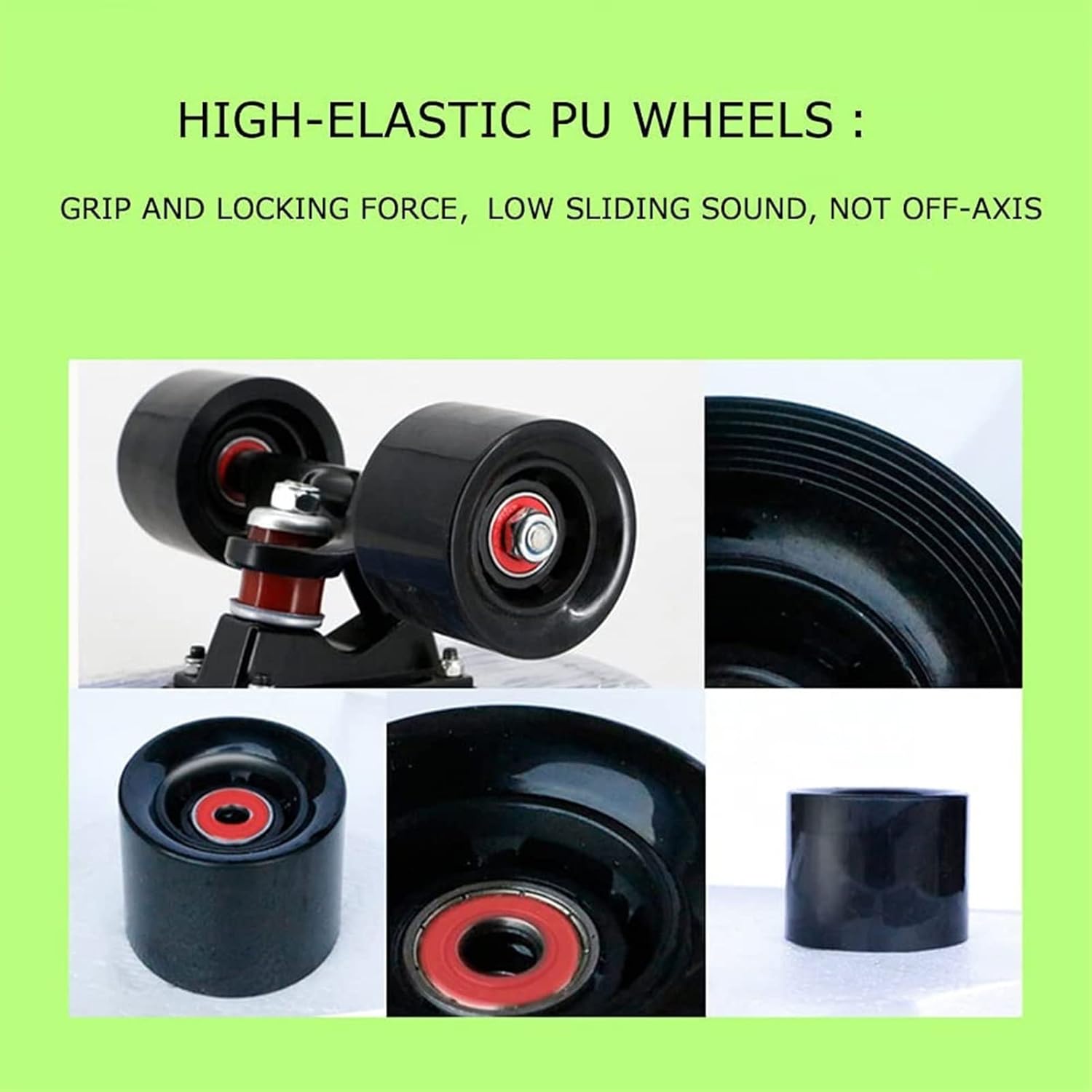 Skateboards for Beginners 31 Inch Complete Skateboard for Kids Teens Adults 7 Layer Canadian Maple Double Kick Deck Concave Trick Skateboard