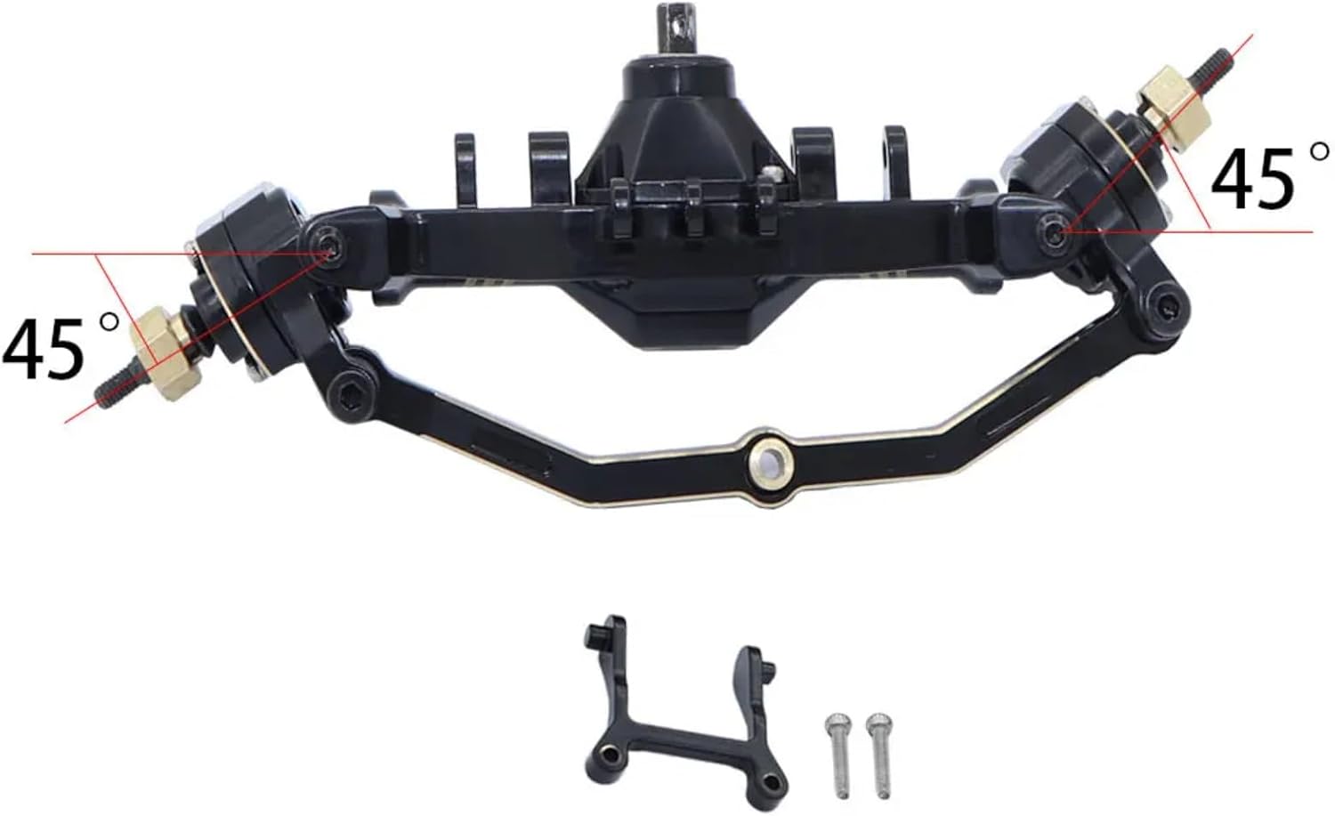 RC Car Parts for TRX4M 1/18 RC Crawler Upgrade Parts Brass Front Rear Portal Axle Replacement Parts Modified Parts