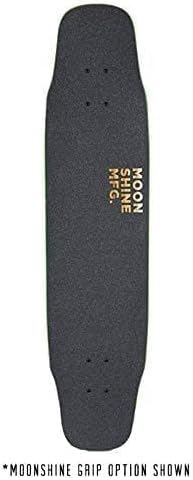 Elixir Complete - Longboard Skateboard, Waterproof, Durable, Lightweight, by Moonshine Manufacturing (Complete with Trucks & Wheels)