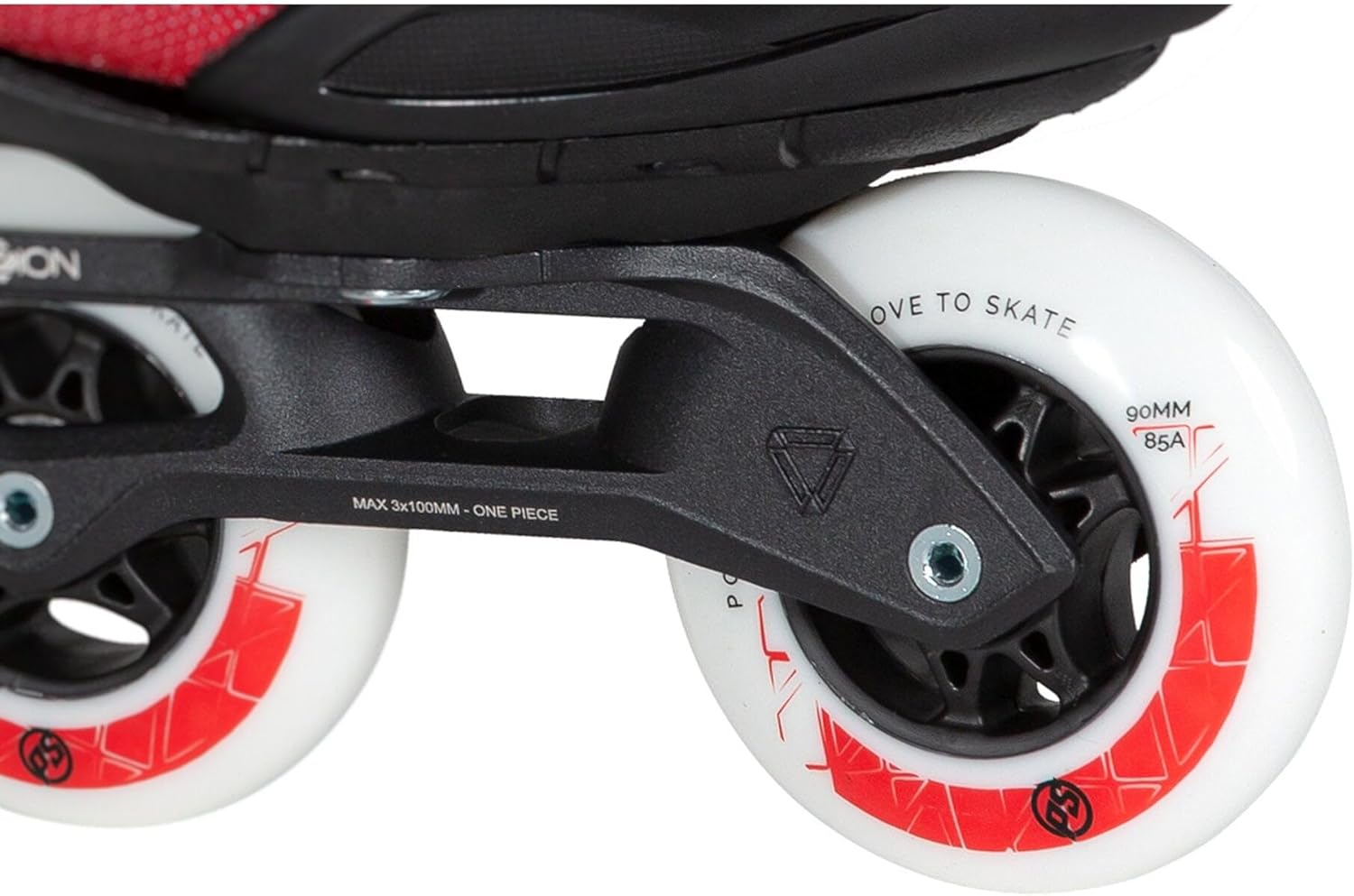 Powerslide Radon Inline Skate 3 x 90 Men's Fitness for Men and Women