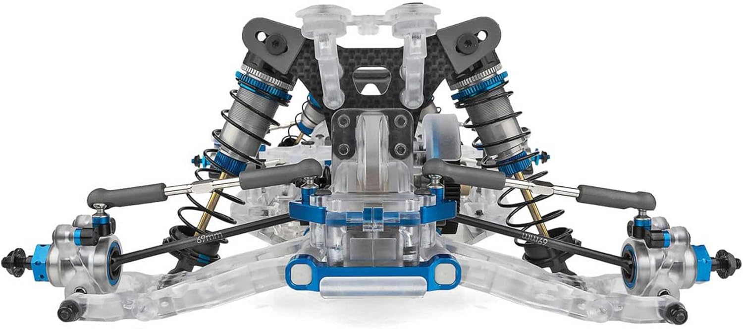 Horizon Hobby Team Associated B6.4 CC ASC90043 RC10B6.4CC Collector's Clear Edition 1/10 2WD Electric Buggy Kit Crystal, Small