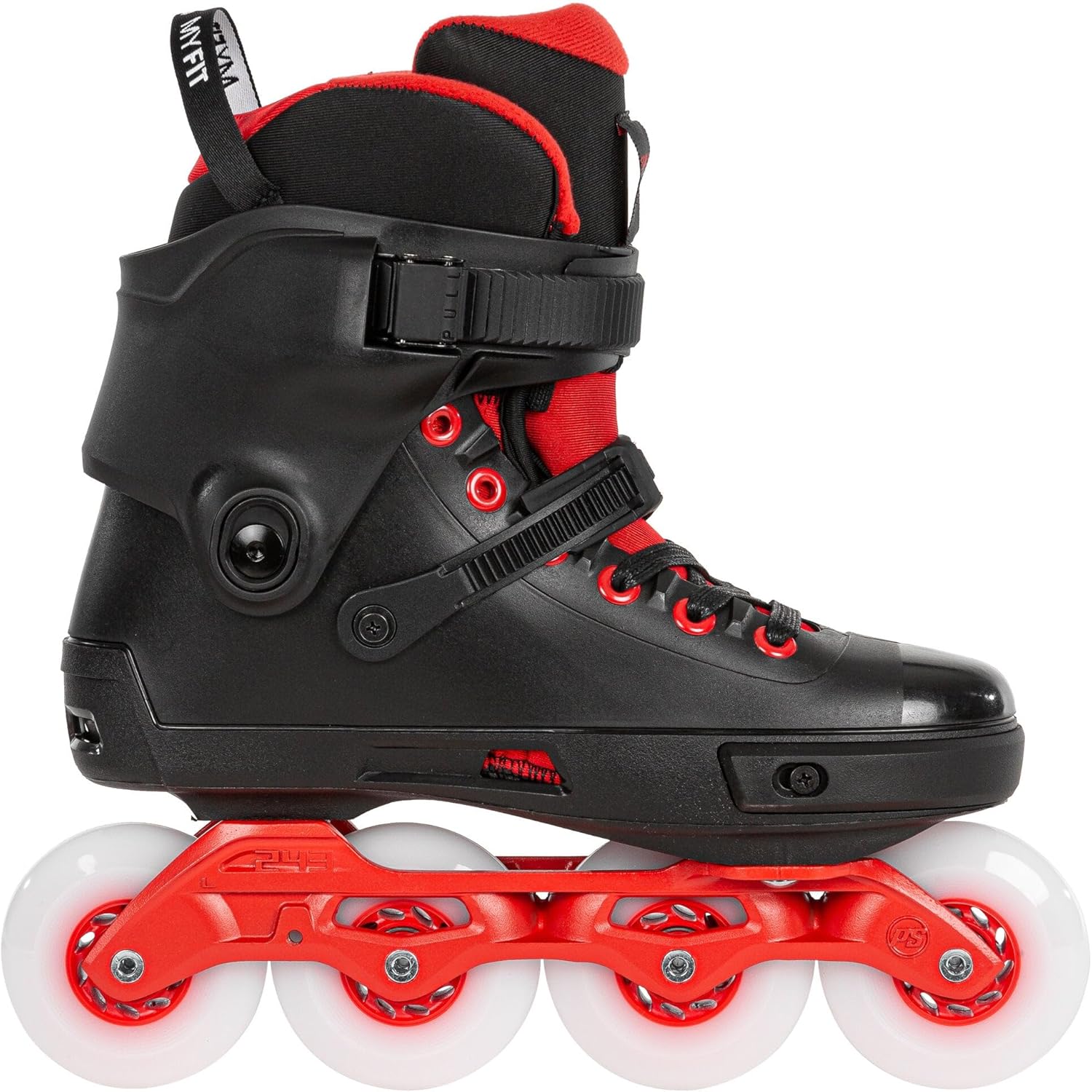 Powerslide Next 80 Skates - Black/Red