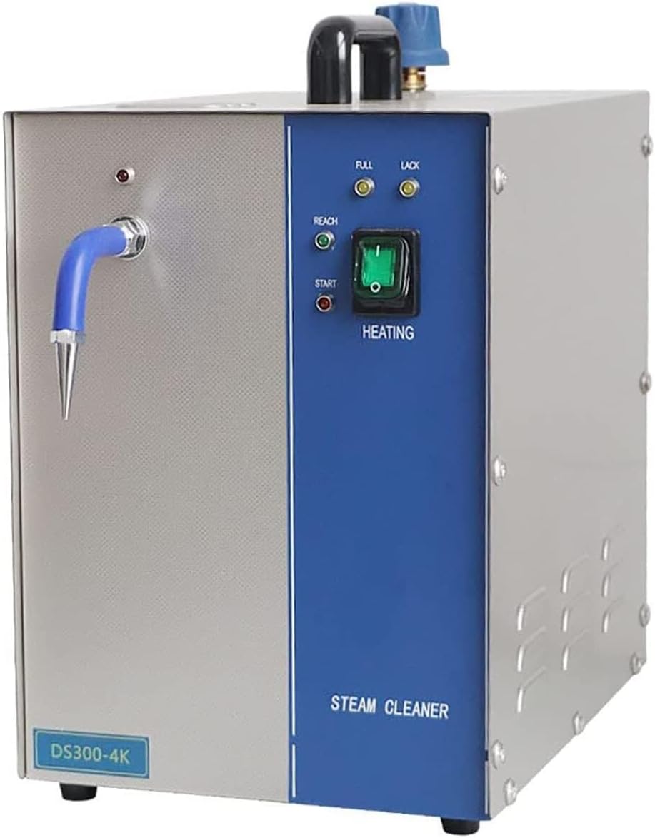 Electric Steam Jewelry Cleaning,4L Jewelry Cleaner Steam Cleaner Machine, 2200W Stainless Steel Professional Jewelry Cleaner