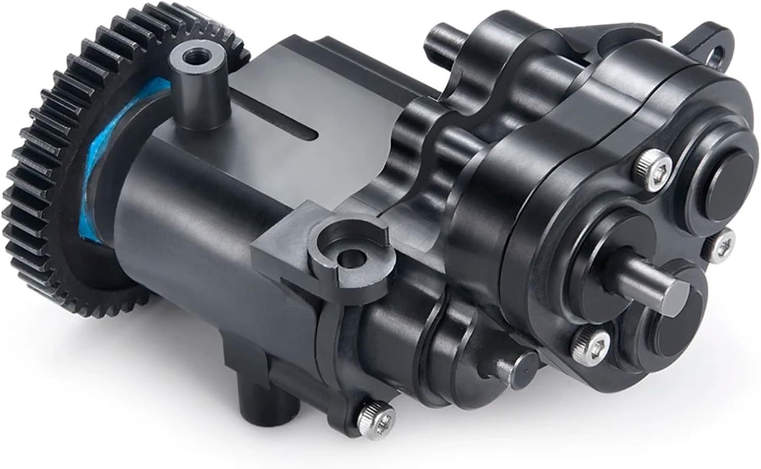 RC Car Models Parts For TRX4 For TRX-4 For TRX-6 1/10 RC Crawler Car Metal Transmission Center Gearbox Case 2 Speed Upgrade Parts Modified Accessories