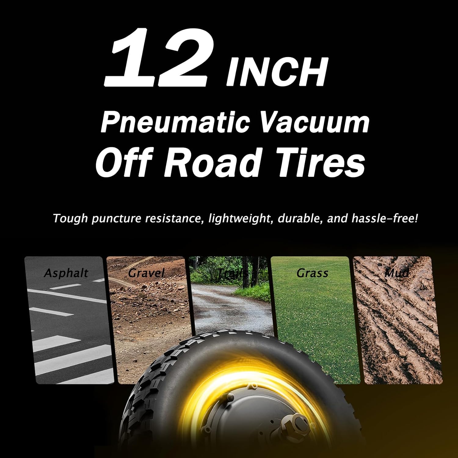 isinwheel GT4 Electric Scooter,2400W Dual Motor, 50 Miles Range,Up to 45MPH Folding E Scooter for Adults, 12'' Off Road Tires,330 lbs Load,Off Road Electric Scooter for Adult with Dual Suspension,APP