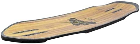 Longboard Skateboard, Freestyle Cruiser, Waterproof and Wood Construction, Cruise Skateboard and Longboard Decks, Lightweight Build (Sidekick Complete Deck + Wheels)