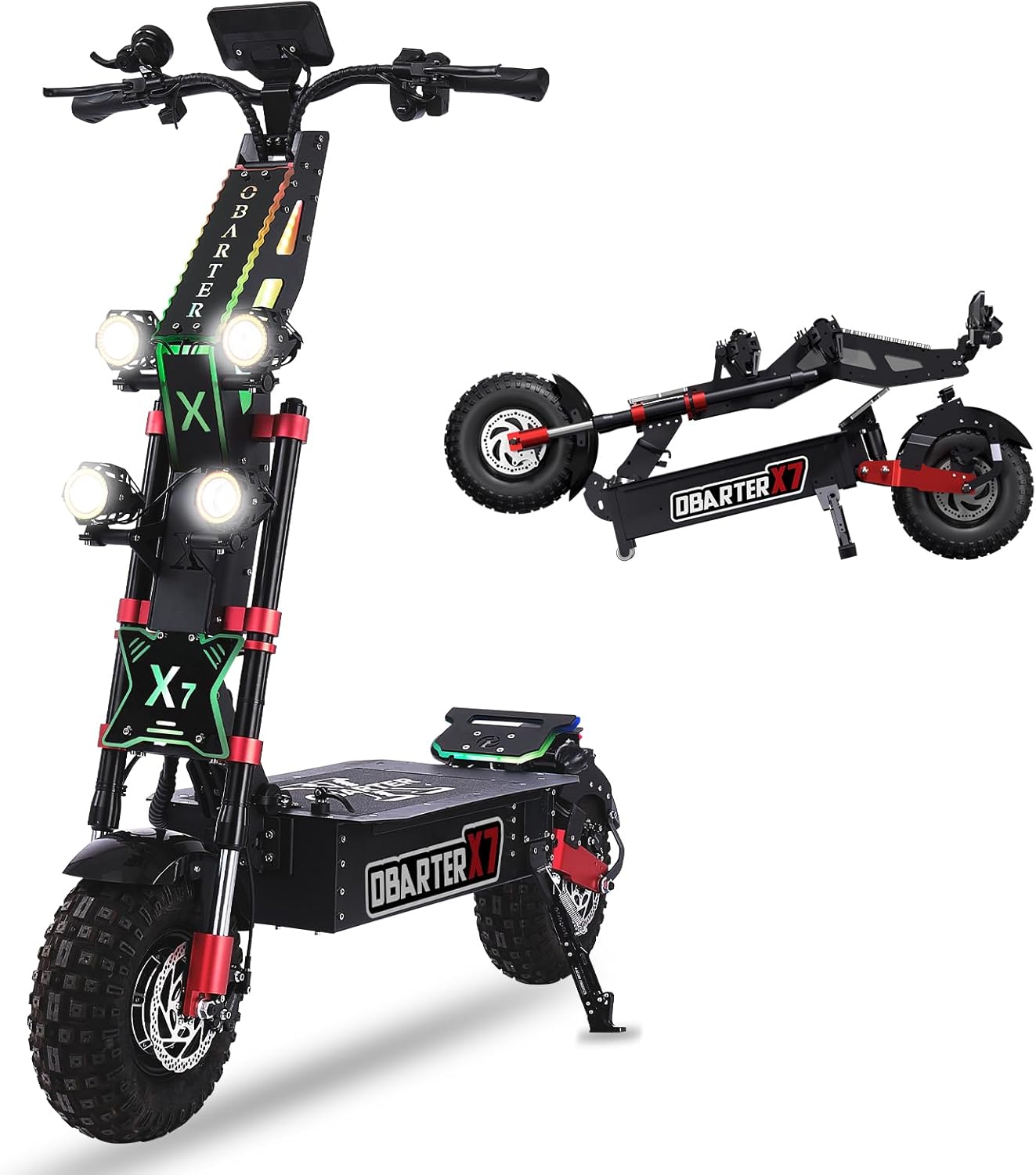 8000W Dual Motor Electric Scooter for Adults - 56 MPH 90 Mile Range 14