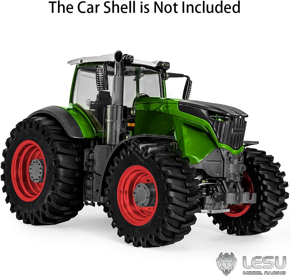 TOUCAN RC HOBBY 1/16 LESU Metal Chassis 4X4 Differential Lock for 1050 RC Tractors DIY Car Model