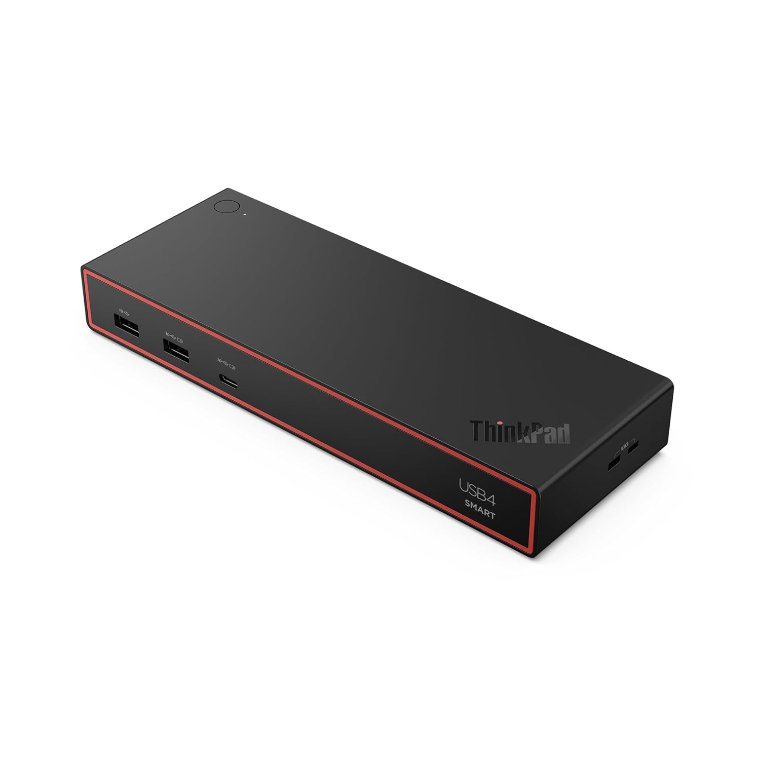 Lenovo ThinkPad USB 4 Smart Dock 5500 w/ 135W Adapter, Supports up to 4 Displays, 100W Power to Laptop, Integrated USB4 Cable, Eclipse Black