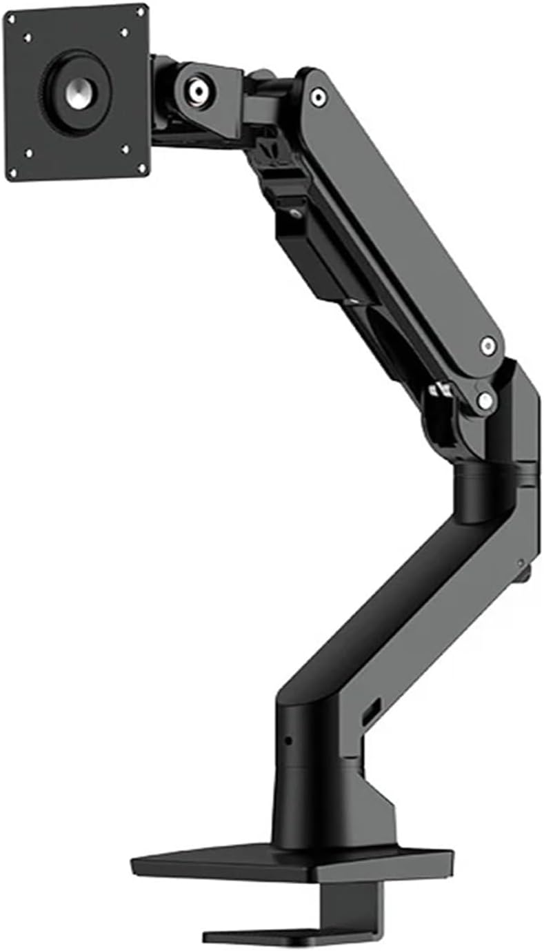 S500 Aluminum Alloy Gas Spring Arm 34-49 Inch Curved Screen Monitor Stand G9/G7 Large Monitor Stand Loading 20 kg(Black)