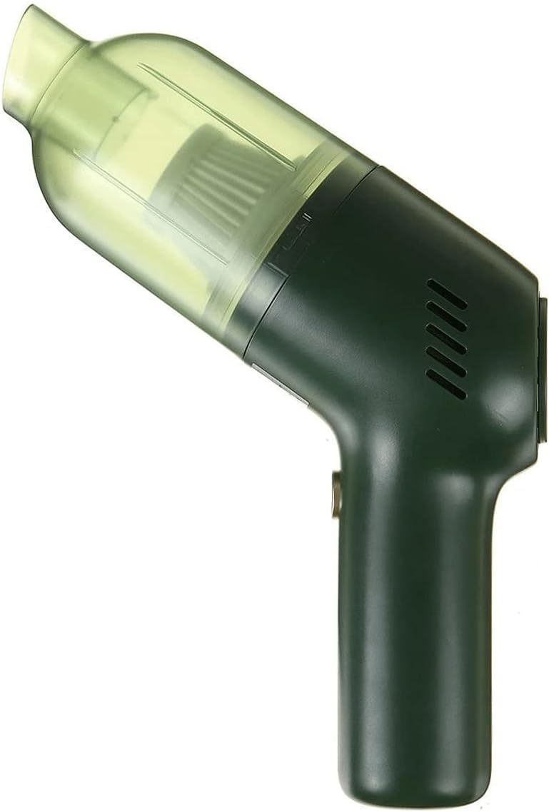 PacuM Hand held Vacuum Handheld Car Vacuum Cleaner Suction Wet Dry Car Home Vacuum Cleaner (Color : Green)