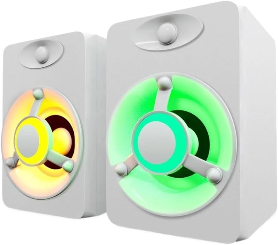 Computer Audio Desktop Mini Wired Small Speaker Laptop Home Multimedia Active Impact(E)