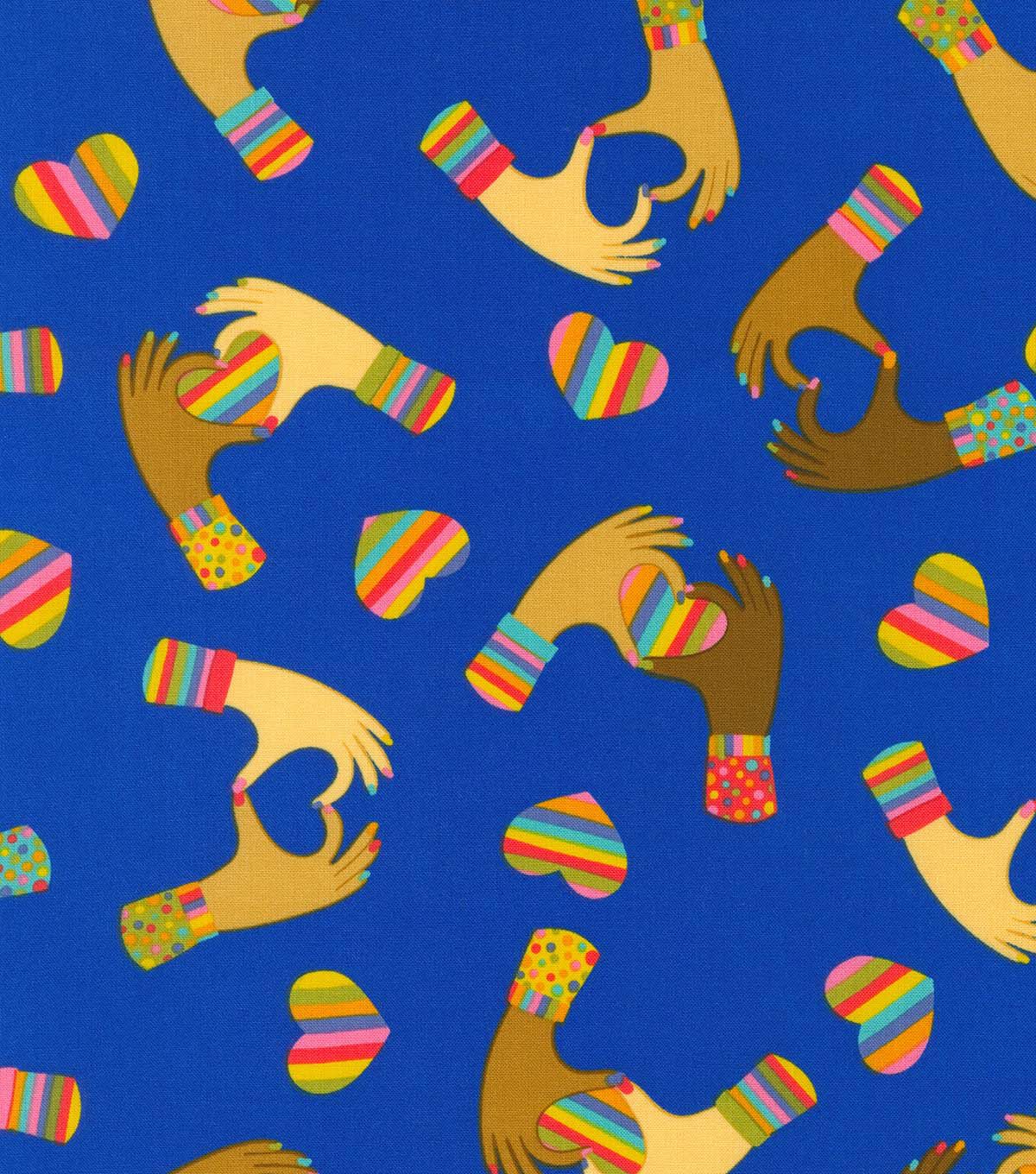 Robert Kaufman Love All Pride Cotton Fabric