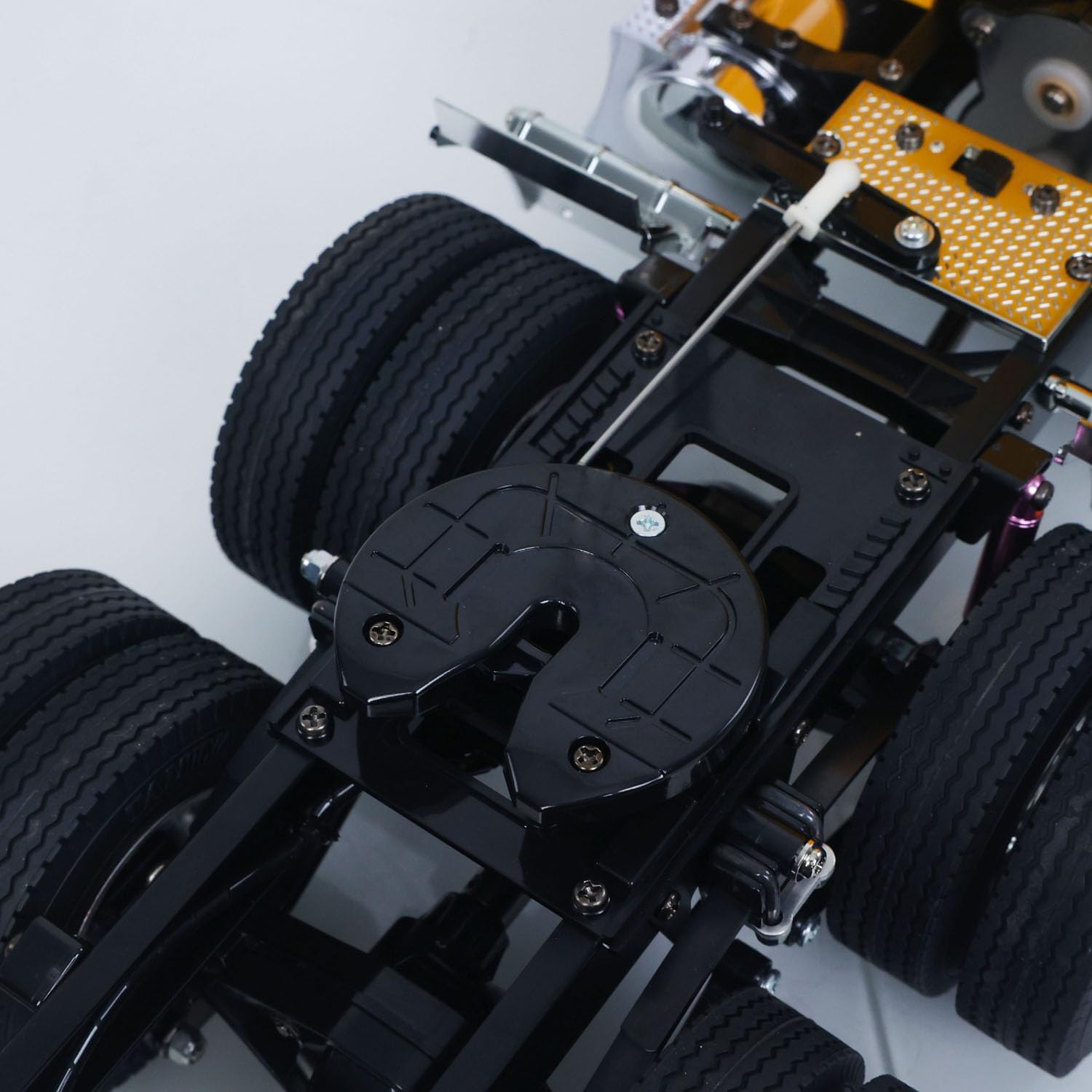 1/14 Remote Control DIY Tractor Truck 6 * 4 for DIY Tamiya Chassis 56304 3Speed Transmission Light Sound System RTR Radio Hobby Grade Model for Ages 14+