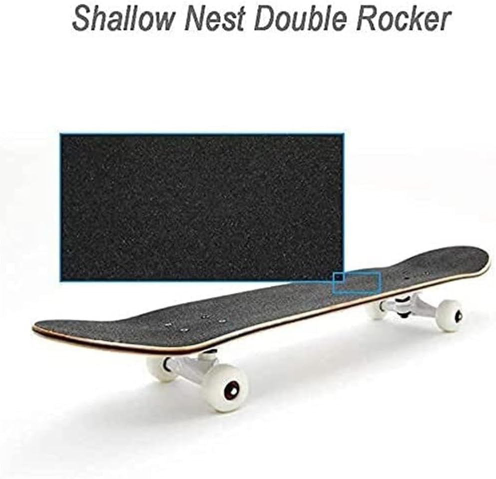 Four-Wheel Skateboard, Four-Wheel Double-Kick, concave Design, 7-Layer Maple mini