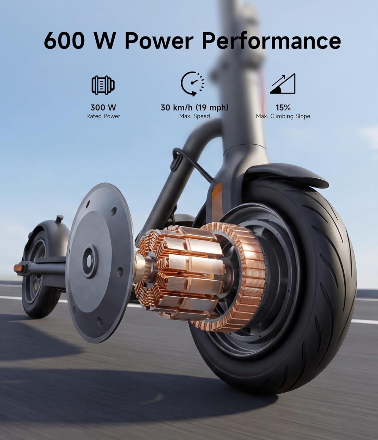 NAVEE V50/V25 Electric Scooter for Adults, Max 20/19 MPH & 40/31/25/15.5 Miles, 900W/700W/600W Max Power, 10