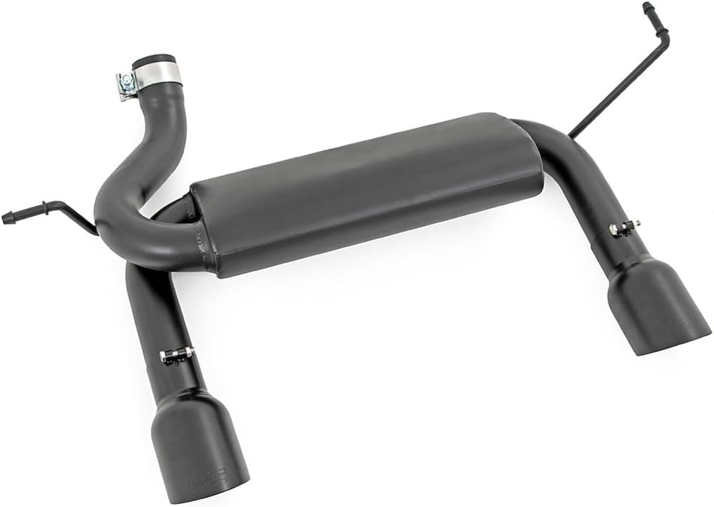 Rough Country Performance Exhaust for 2007-2018 Jeep Wrangler JK - 96002A