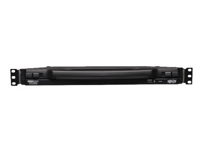 Tripp Lite B020-U08-19-IP NetDirector - KVM console with KVM switch - 8 ports - 19 inch - rack-mountable - 1280 x 1024 - VGA - black - 1U
