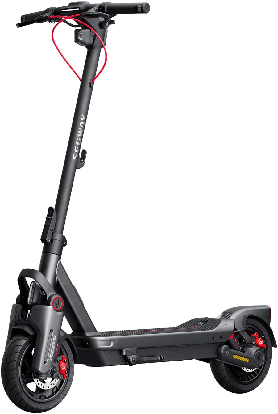 Segway Ninebot MAX Series Electric Scooter, Up to 22–28 MPH, Long Rang, Dual Suspension & Braking System, Fast Charging, Scooter for Adults, UL-2272 2271 Certified (G2/G3)