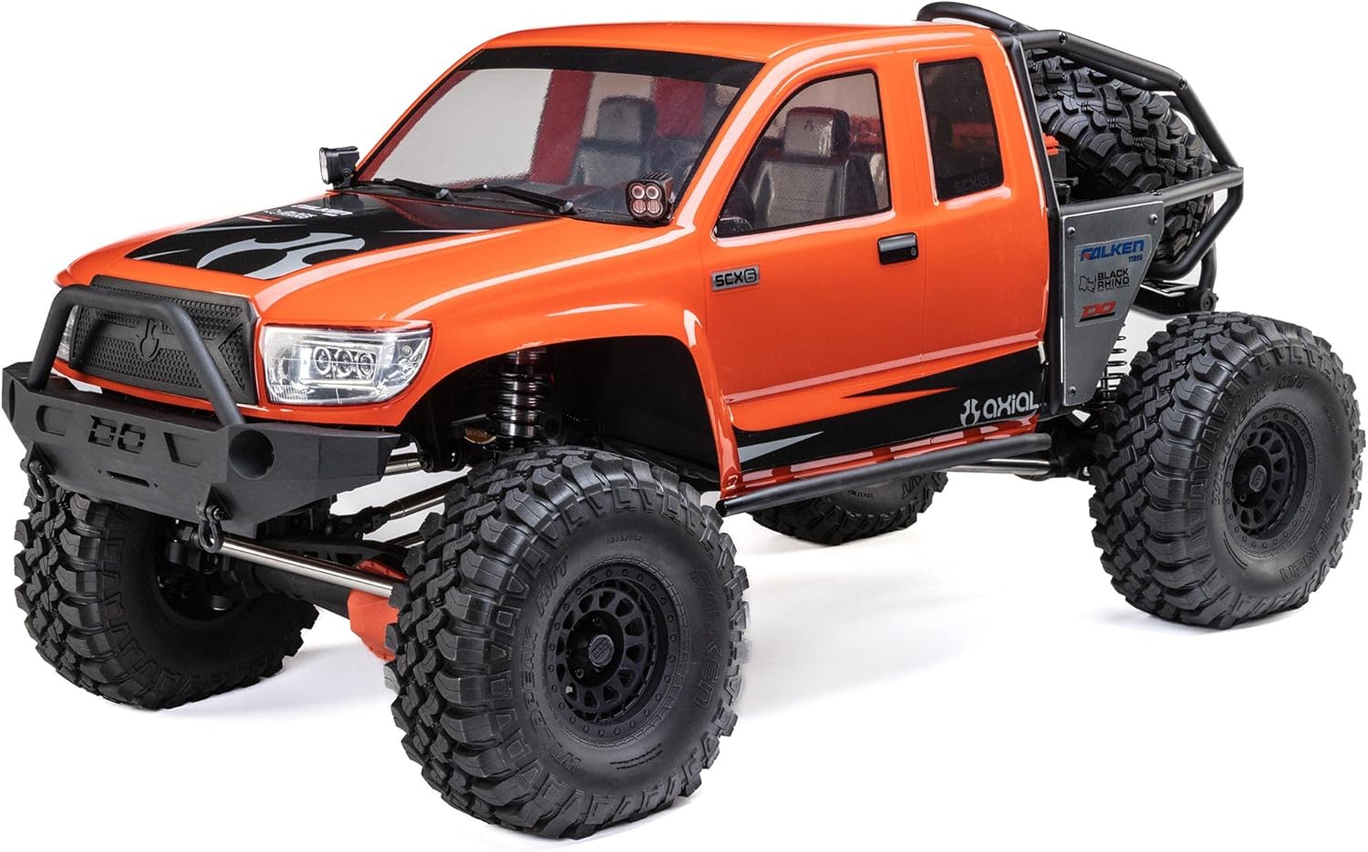 Axial RC Crawler 1/6 SCX6 Trail Honcho 4WD RTR (Transmitter and Receiver Included, Battery and Charger Not Included), Red, AXI05001T1, Trucks Electric