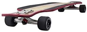 County Line Complete - Longboard Skateboard, Waterproof, Durable, Lightweight, Cruiser, by Moonshine Manufacturing (Soft Flex Complete with Trucks & Wheels)