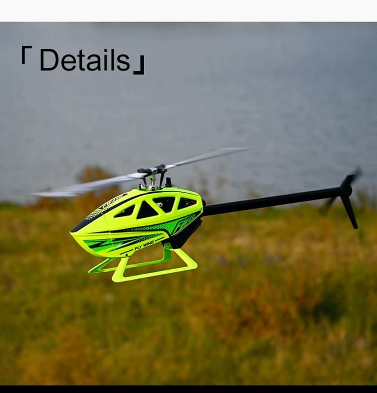 ZYHOBBY RC Helicopter FW450 V3 with New ACE Flight Control System M10N GPS RC Model (Green)
