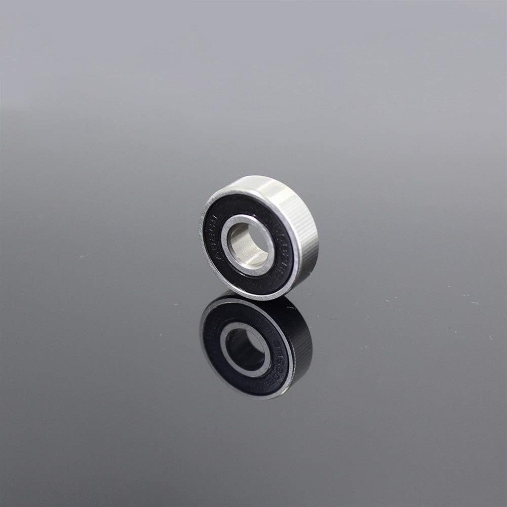 SUOFEILAIMU 8PCS 608-2RS Hybrid Ceramic Bearing ABEC-7 8x22x7mm Skateboard Spinner Ceramic Nitride Ball Bearings 608RS Si3N4