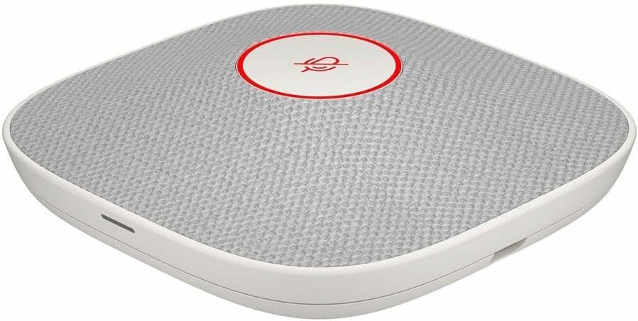 Poly Studio A2 Wired Microphone for Meeting Room, Conference Room - White