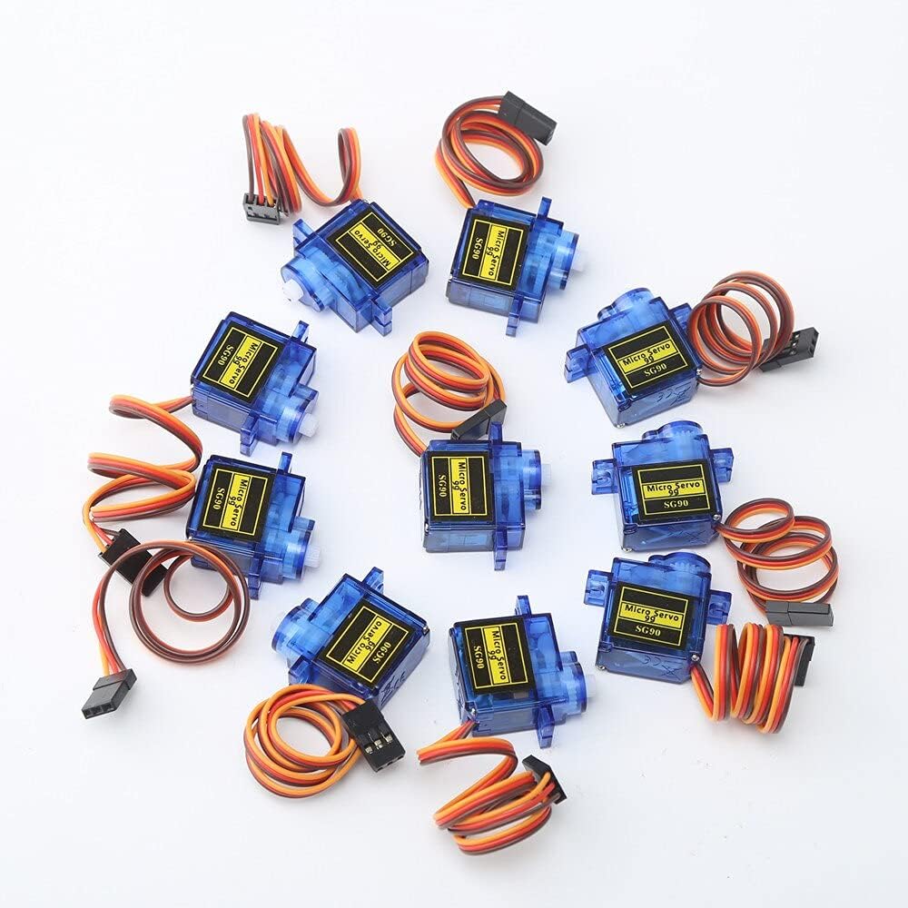 Replacement Part For Mini Micro 9G Servos S Better Than Servo SG90 For RC Fixed Wing Plane Helicopter Car Ship Boat All Categories - (Color: 50PCS)