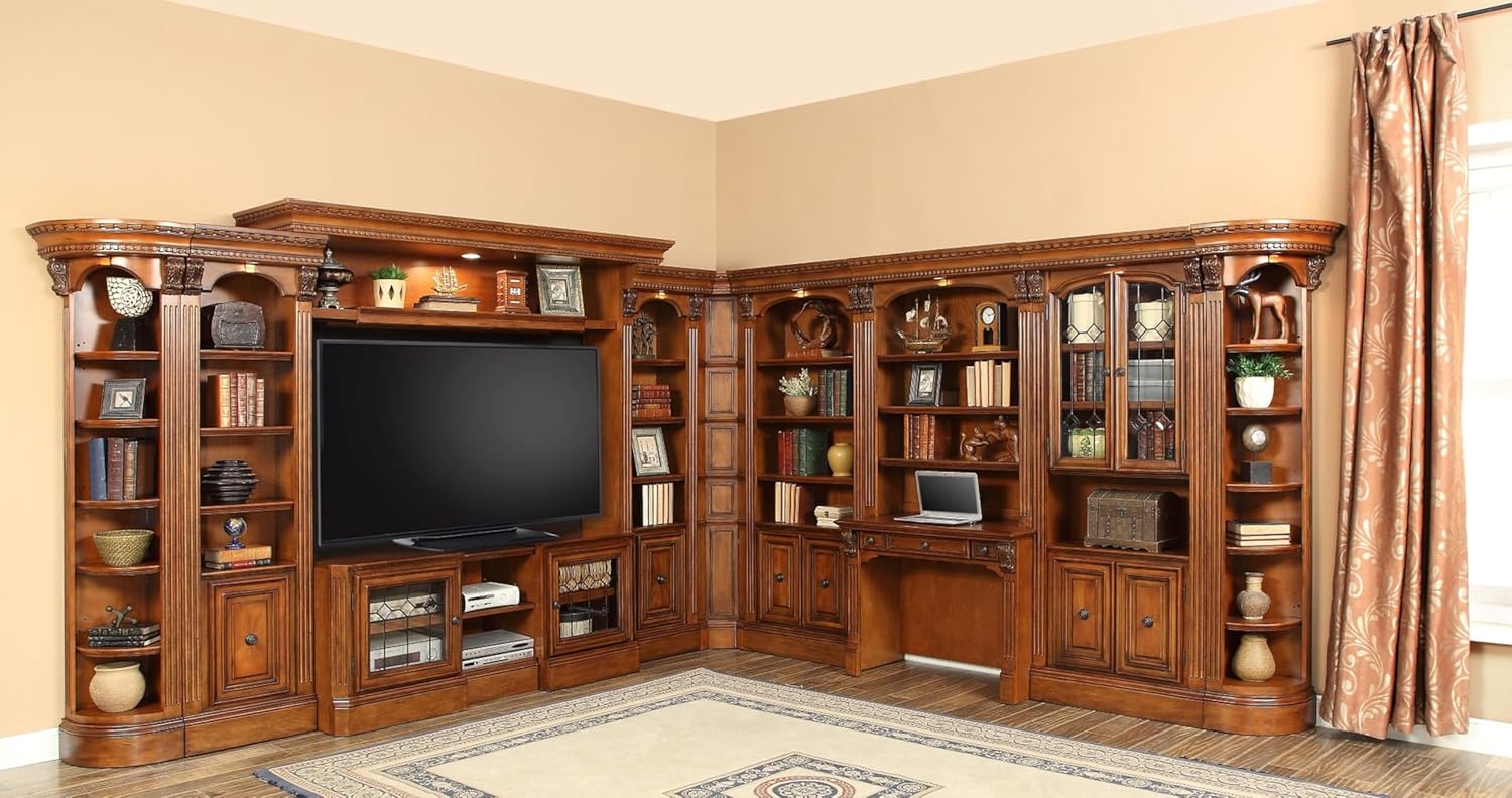 Parker House Huntington 32 in. Open Top Bookcase